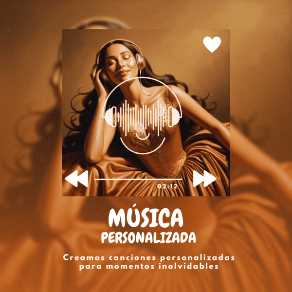 Canciones personalizadas para celebraciones, cumpleaños, bodas y marcas